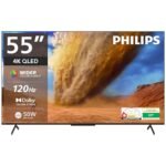 Philips 139 cm (55 inches) 8300 Series 4K Ultra HD Smart QLED Google TV 55PQT8300/94
