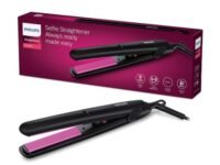Philips Selfie Hair Straightener I Minimized Heat Damage with SilkPro Care I Ceramic Coated Plates I No.1 Preferred Hair Styling Appliance Brand I HP8302/06
