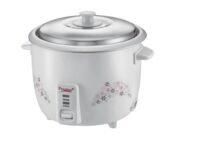 Prestige Delight PRWO-1.5-2 Double Pot Electric Rice Cooker(1.5 liter For Rice-Open Type, White, With Aluminium Cooking Pan-2 Units 3.5 L Pan Volume, 500 W)
