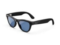 Ray-Ban | Meta Skyler (Gen 1) - Shiny Black, Transitions® Cerulean Blue Lenses