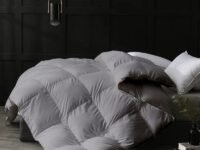 Razzai MammaYo Double Comforter 500 GSM Winter Comforter Premium Collection Quilted Comforter (90" x 100" Inches/228cm x 254cm) - Double Bed Comforter|Silver | Microfibre, lightweight