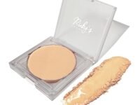 Ruby's Organics Compact Setting Powder- Matte Finish Poreless with SPF for Women All Skin Types, Face Makeup, Controls Oil, Conceals & Radiant Skin, Natural, Cruelty, Vegan & Paraben Free - Shade SP2, 9g
