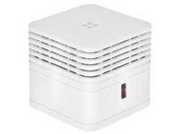 SMILEDRIVE® World’s Smallest Photoelectric Smoke Alarm Detector Plastic with 10 Year Battery 8.6 x 6.1 x 5.8 cm - White