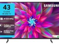 Samsung 108 cm (43 inches) Crystal 4K Vista Pro Ultra HD Smart LED TV UA43UE86AFULXL