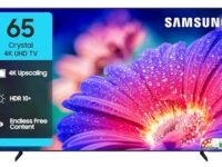 Samsung 163 cm (65 inches) Crystal 4K Vista Ultra HD Smart LED TV UA65UE81AFULXL