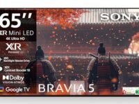 Sony 164 cm (65 inches) BRAVIA 5 4K Ultra HD Smart Mini LED Google TV K-65XR50