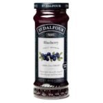 St Dalfour Blueberry Fruit Spread 284 g | No Added Sugar | 100% from Fruit | No Added Preservatives, Colours, Flavors or Sweeteners | No Corn Syrup | Traditional French Recipe