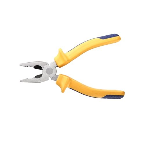 TATA Agrico 6 Inch Insulated Combination Plier | Electrical Plier with Anti-Slip Grip | Chrome Vanadium Steel for Cutting, Gripping, Bending & Pulling (Multicolor)