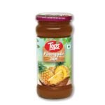 TOPS Pineapple Jam - 475 gm | From selected Pineapples| Provides a burst of fruity flavour.