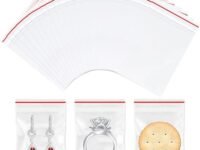 TRUE SHOP Plastic Transparent Zipseal/Zip Lock Pouch Bags For Travel Freezer Refrigerator Packing(Pack Of 100)Size 3X4, 2.5 Cm