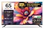 VW 165 cm (65 inches) Pro Series 4K Ultra HD Smart QLED Google TV VW65GQ1