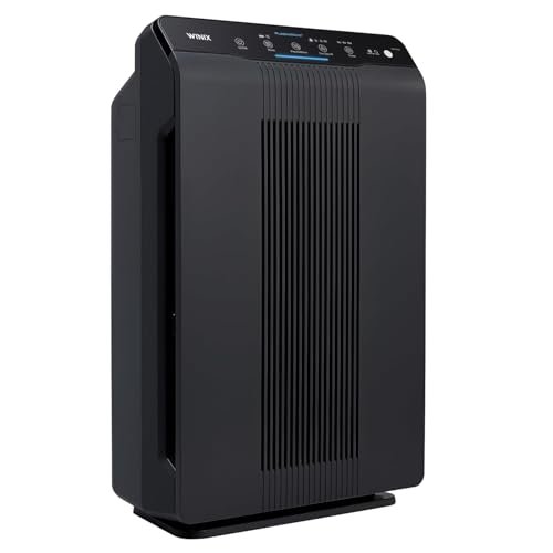 WINIX 5500-2 Air Purifier for Home Large Room Up to 1881 Ft² in 1 Hr, True HEPA, High Deodorization Carbon Filter and Auto Mode, Captures Pet Allergies, Smoke, 2 YEAR WARRANTY