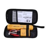 Wire Tracer, Network Electrical Cable Tester Tone Generator and Probe Kit, RJ11 Circuit Tracer Wire Toner Circuit Breaker Finder Line Detector, Networking Fixing Tools Kit