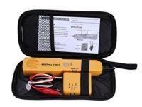 Wire Tracer, Network Electrical Cable Tester Tone Generator and Probe Kit, RJ11 Circuit Tracer Wire Toner Circuit Breaker Finder Line Detector, Networking Fixing Tools Kit