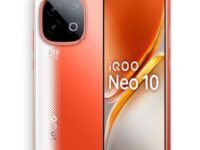 iQOO Neo 10 (Inferno Red, 8GB RAM, 256GB Storage) | Snapdragon 8s Gen 4 Processor & SuperComputing Chip Q1 | 7000 mAh Battery | Segment’s Highest 144 FPS Gaming Smartphone