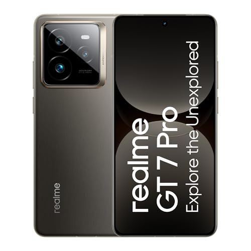 realme GT 7 Pro (Galaxy Grey,16GB+512GB) | India's First Snapdragon 8 Elite Processor | 3X Periscope Flagship Camera| RealWorld Eco² OLED Plus Display