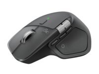 Logitech MX Master 4, Ergonomic Wireless Mouse with Advanced Performance Haptic Feedback, Ultra-Fast Scrolling, USB-C Charging, Bluetooth, Windows, MacOS - Graphite