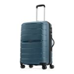 Aristocrat Liberty Medium (Check-in) Trolley Bag, 68Cm | Combination Lock | 8 Wheels | 5 Years International Warranty | Spanish Blue