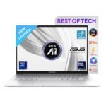 ASUS Zenbook 14,Intel Core Ultra 7 (Series 2),Thin & Light(Intel Arc iGPU/32GB/1TB/3K OLED Touch screen/14/120Hz/Windows 11/M365 Basic (1Year)*/Office Home 2024/Foggy Silver/1.28 kg) UX3405CA-PZ348WS