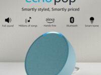 Amazon Echo Pop| Smart speaker with Alexa and Bluetooth| Loud sound, balanced bass, crisp vocals| Green