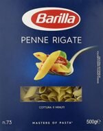 Barilla Pasta Penne Rigate Durum Wheat, 500 grams, Italy