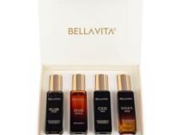 Bella Vita Luxury Long Lasting Men Gift Set | Perfume for Man | 4x20ml | Ideal Gifts for Men, Christmas, Secret Santa, Work, New Year | KLUB, OUD, CEO, G.O.A.T