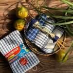 Cotton Kitchen Cleaning Towel (Set of 4 Pcs, Blue) - PXL-KTW-5-Blue