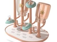 DaKos Baby Bottle Drying Stand, Bottle Drying Stand for Babies, Water/Milk Bottle Drying Rack, Baby Bottle Drying Rack Storage (MFP843)