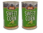 Druk Sweet Corn - Cream Style, Thick Corn | Fresh & Yummy | Home Made Taste | 450gm Pack of 2