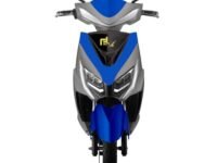 EOX E2 Low Speed Electric Scooter Non RTO with 60-80Km Range, Blue Portable Lithium Battery & Charger