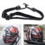 Gear Up Helmet Luggage Retractable Elastic Rope Strap, Bungee Cord Universal for Kawasaki Ninja All Edition Bikes (Black)