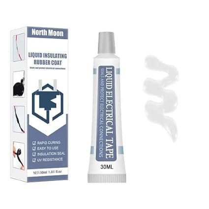 HENDEN Liquid Insulating Tape Electrical Cable Seal Temperature Resistant Repair Paste | Insulation Electrical Tape Professional Protective Waterproof Glue