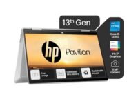 HP Pavilion x360, 13th Gen Intel Core i5-1335U (16GB DDR4, 512GB SSD) Touchscreen, 14"/35.6cm, FHD, Win 11, Office 21, Silver, 1.51kg, ek1074tu/1148tu, Iris Xe, FPR, 5MP Camera, Backlit KB Laptop