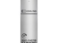 Haier 240L 2 Star Frost Free Top Mount Double Door Refrigerator|Cool Pad|200% Faster Ice Making in 49 Minutes (HEF-252EGS-P, Moon Silver)