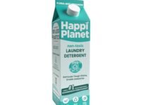 Happi Planet | Organic Laundry Liquid Detergent | 1L | Floral Mist Fragrance | Front Load & Top Load | Natural, Plant Based, Eco-Friendly, Herbal, Non-Toxic | Removes Stains & Odour, Protects Colour