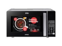 IFB 24L Solo Microwave Oven with 69 Auto Cook Menus (24PM2S, Silver, Mug Recipes, Steam Clean, Auto Reheat, Preset Timer, Power Save, Child Safety Lock, 10 Power Levels)