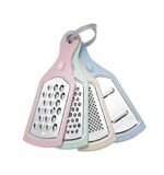 IZNA 4 in 1 Multi Purpose Stainless Steel Grater, Dicer, Slicer for Cheese, Fruit, Vegetables, Ginger, Cheese and Chocolate
