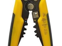 Inditrust 8" Multi-Function Automatic Wire Stripper Plier -Zinc-Alloy Body- Cutting Tool (Pack of 1) (Yellow)