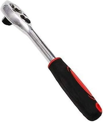 Inditrust Heavy Duty 1/2" Drive Shaft Ratchet Wrench – New Double-Sided Rachet Handle Socket Tool. High-Torque, Durable for Auto & Home Repair