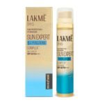 LAKMÉ Sun Expert 1% Hyaluronic Water-Light Sunscreen Gel Spf 50 Pa++++ Best For Oily Skin | Even Toned & Glowing Skin | Non-Sticky| Helps Reduce Pigmentation | Uva/B Protection, No White Cast 56G