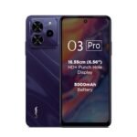 Lava O3 Pro (Glossy Purple, 4 GB RAM, 128 GB Storage)| Bigger 6.56" HD+ Display | 50 MP AI Triple Rear Camera | 8 MP Front Camera| 5000 mAh Battery | 10W Charging | Charger in Box