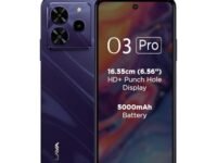 Lava O3 Pro (Glossy Purple, 4 GB RAM, 128 GB Storage)| Bigger 6.56" HD+ Display | 50 MP AI Triple Rear Camera | 8 MP Front Camera| 5000 mAh Battery | 10W Charging | Charger in Box