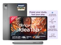 Lenovo Idea Tab Smartchoice with Pen|5G + Wi-Fi|11 Inch,2.5K Display, 500 Nits Brightness|8GB RAM + 256GB ROM(Expandable Up to 2 TB)|Mediatek Dimensity 6300|Android 15|4-Speakers with Dolby Atmos,Grey