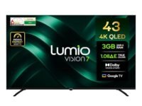Lumio Vision 7 109 cm (43 inches) 4K Ultra-HD Smart QLED TV FTW1-ADSG