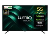 Lumio Vision 7 139 cm (55 inches) 4K Ultra-HD Smart QLED Google TV FTW3-ADSG