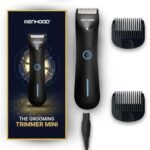 Menhood Grooming Trimmer Mini|Body Private Part Shaving Trimmer for Men|Rechargeable|Cordless|Waterproof|LED Torch|Upto 90 Min Run-Time|Skin Protective|Travel Friendly|,Battery Powered