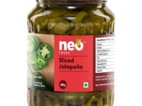 Neo Sliced Jalapenos 680g I 100% Plant Based I Ready-to-Eat Fibre-Rich Topping for Pizza, Pasta, Wraps and Salads I (Pack of 1)