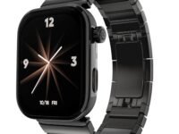 Noise Pro 6 Max Smart Watch:Intelligent with Noise AI, Endless AI Watch Faces, AI Companion, 1.96” AMOLED, Stainless Steel Build, Built-in GPS, 5 ATM, EN2 Processor, for iOS & Android(Chrome Black)