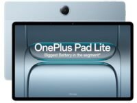 OnePlus Pad Lite with Biggest Battery in Segment 9340 mAh, 11"(27.94 cm) Display with 500 nits Brightness & 11 Hrs of Video Playback, 6GB RAM 128GB Storage, WiFi, Aero Blue