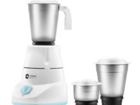 Orient Electric 500W mixer grinder | Kitchen Kraft 500 MGKK50B3 with 3 SS jars | Longer life balanced coil motor | ABS body | Uniform grinding | 5 years motor warranty